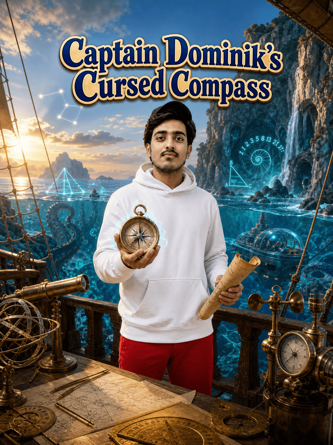 Captain Dominik's Cursed Compass cover